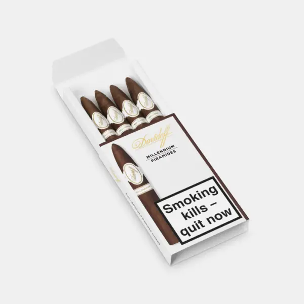 Davidoff Millenium Piramides Pack lying down