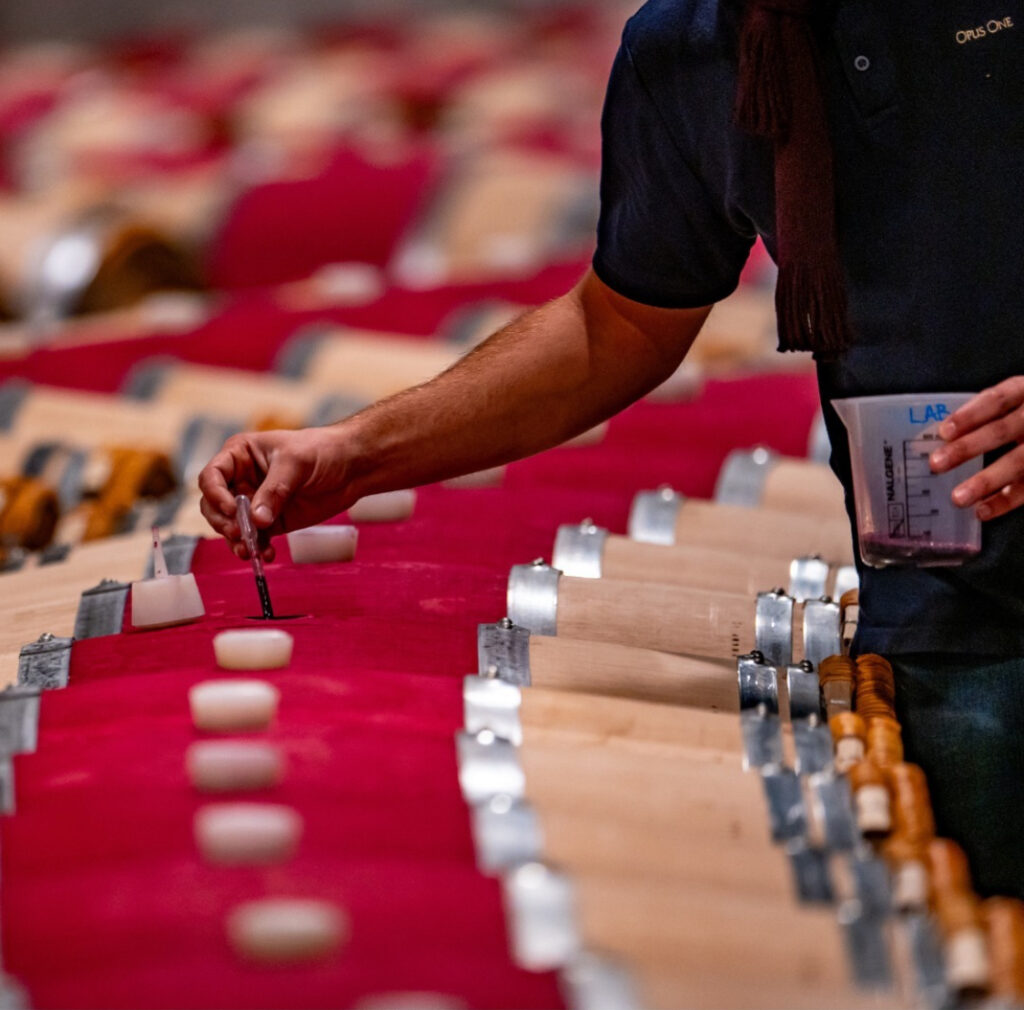 The Barrel Hall at Opus One