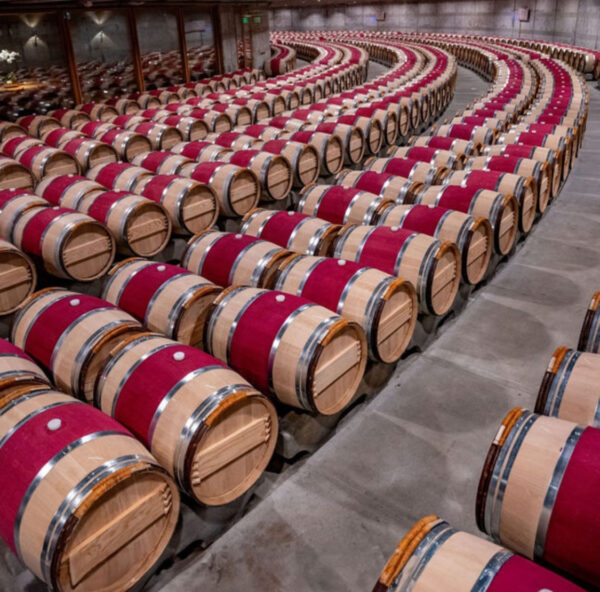 Barrel hall from above