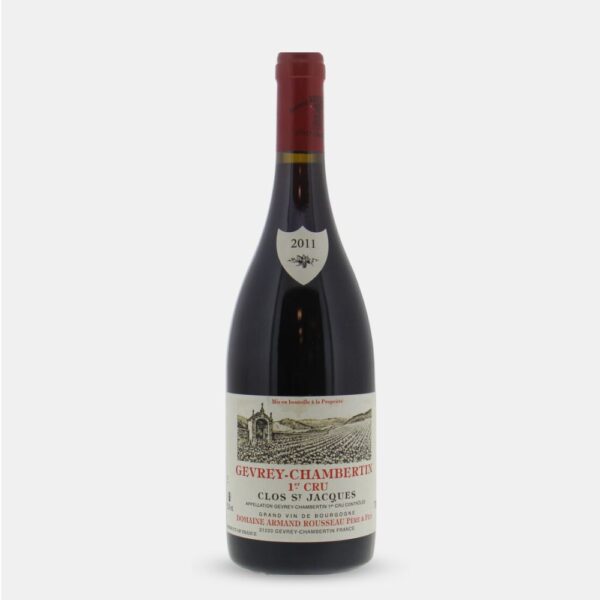 Armand Rousseau Gevray-Chambertin 1er Cru Clos St Jacques 2011 bottle shot