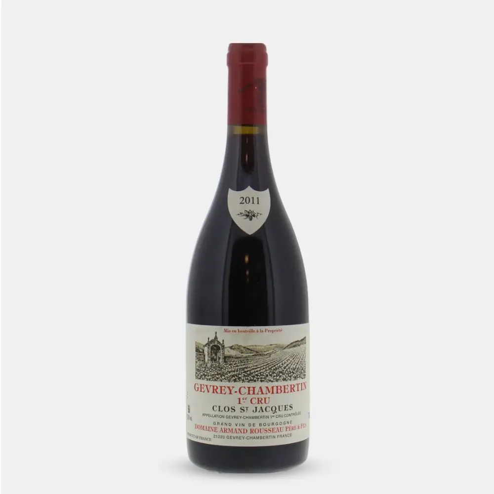 Armand Rousseau Gevray-Chambertin 1er Cru Clos St Jacques 2011 bottle shot