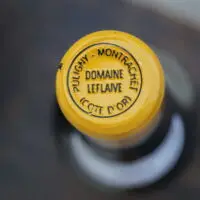 Yellow Cap photo of a bottle of Domaine Leflaive