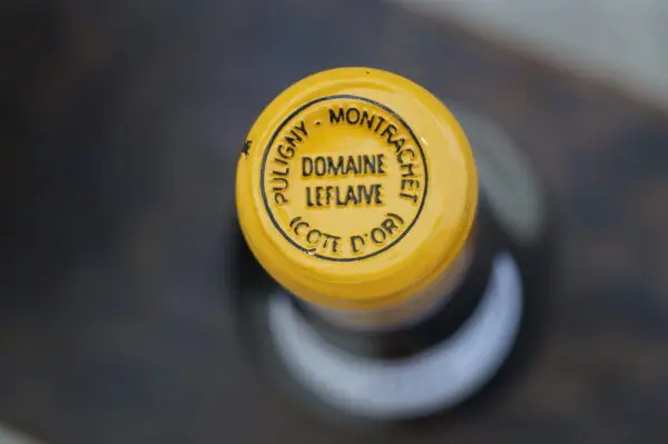 Yellow Cap photo of a bottle of Domaine Leflaive