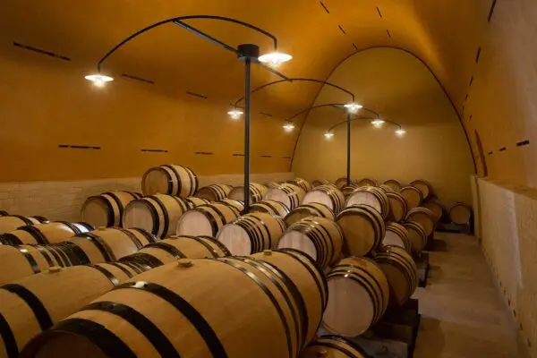 Domaine Leflaive Burgundy Barrique cellar