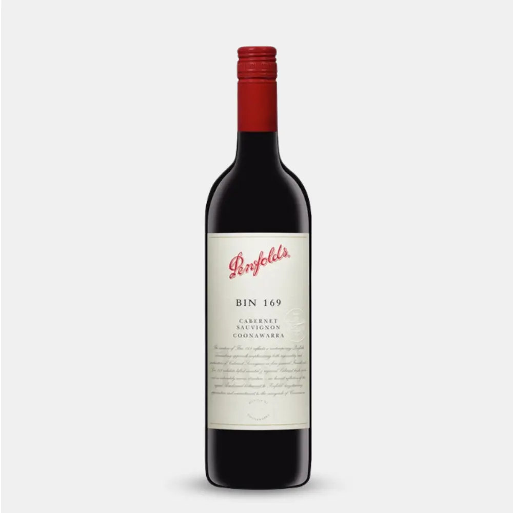 penfolds Bin 169 Coonawarra Cabernet Sauvignon 2009 bottle shot