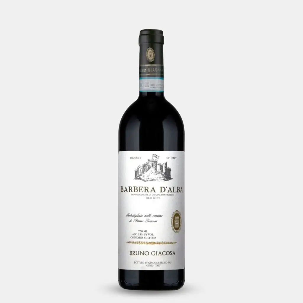 Bruno Giacosa Barbera d'Alba 2021 bottle shot