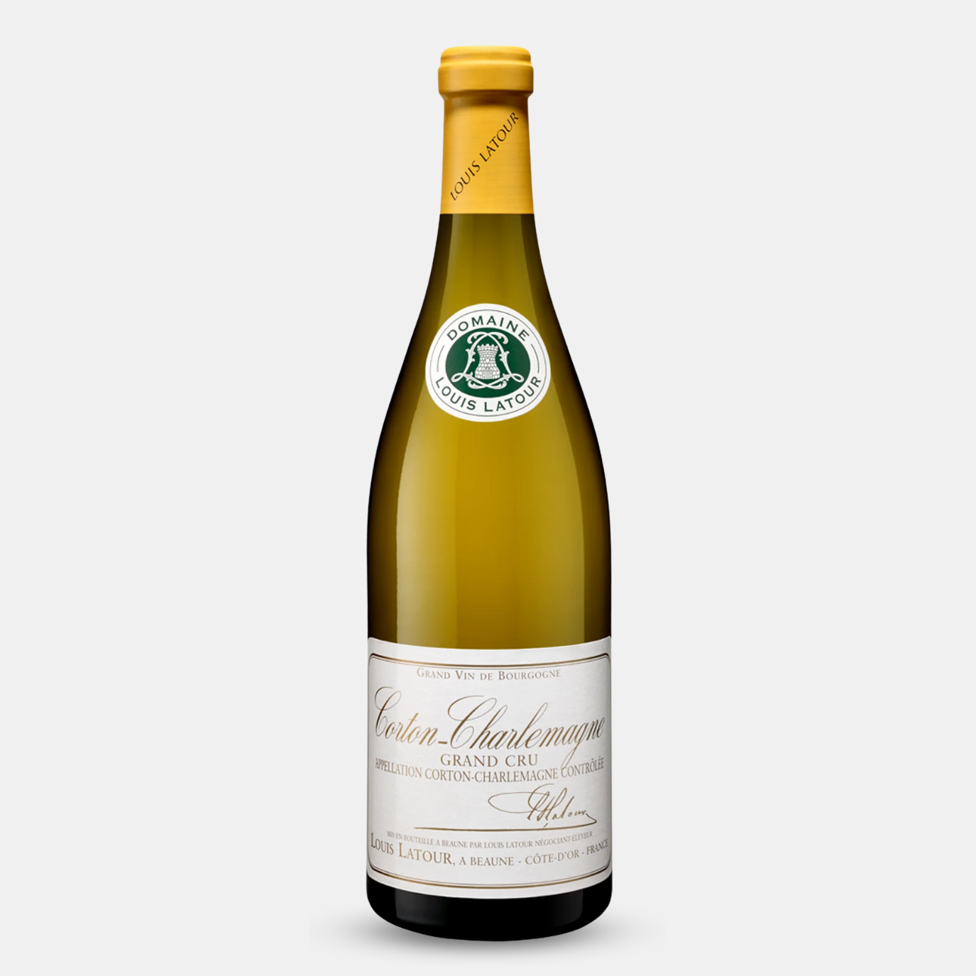 Bottle shot of Corton Charlemagne 2022